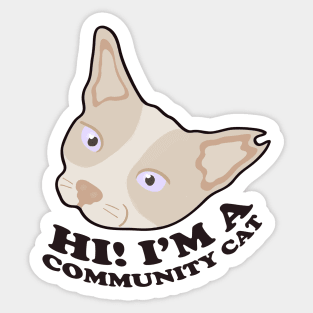 Shop for a Cause: Community Cat Sticker